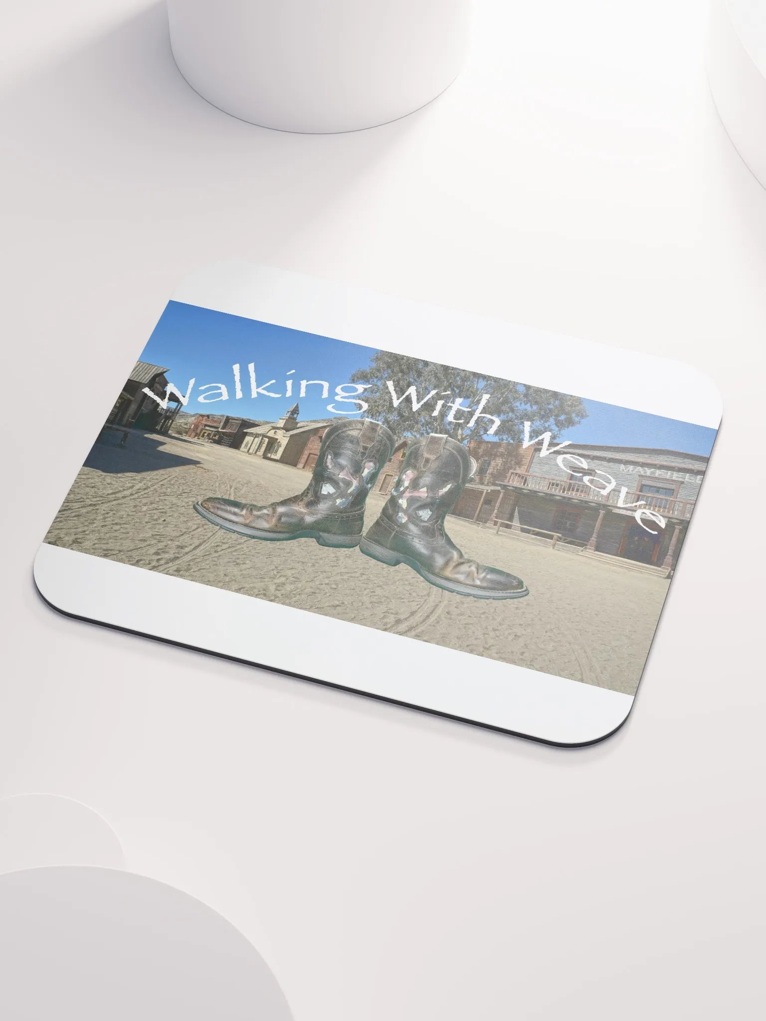 Walking With Weave Mouse Pad product image (3)