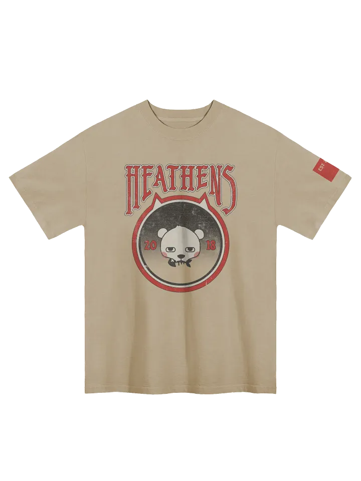 Vintage Oversized Heathen T-shirt product image (1)
