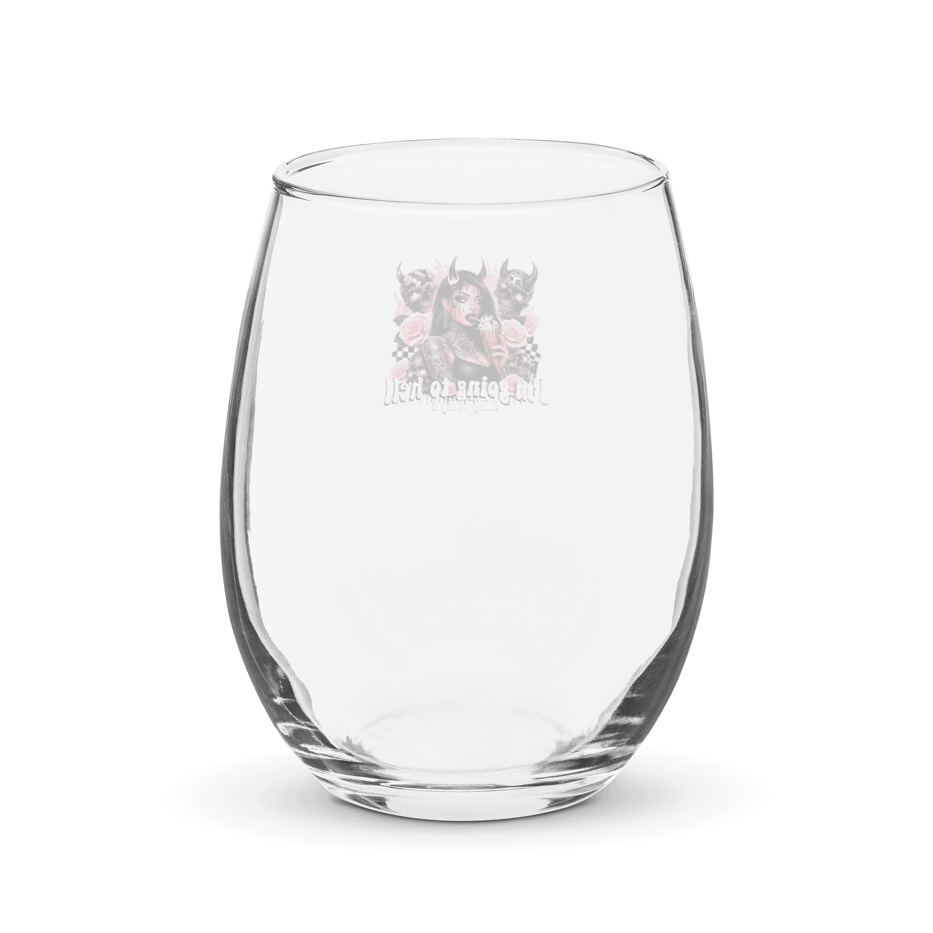 Gothic Temptation Stemless Wine Glass product image (2)