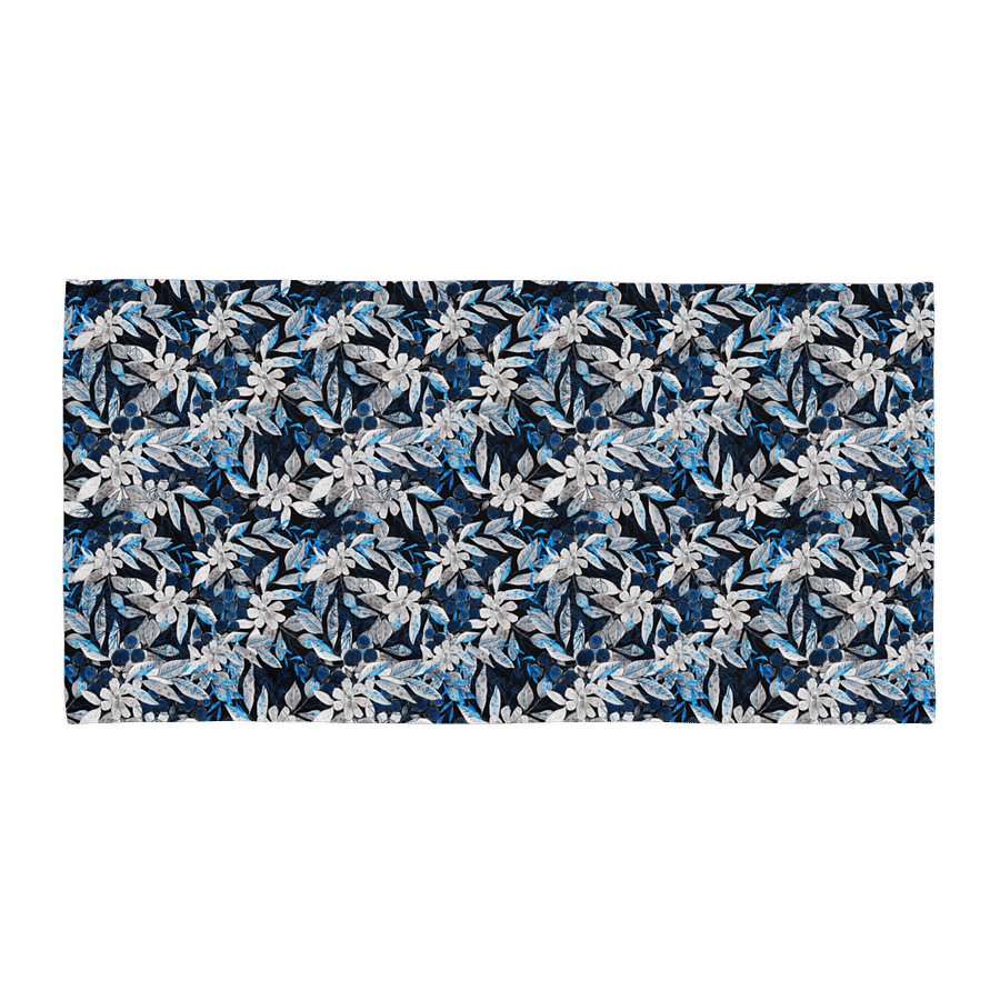 Blue White Garden Towel product image (1)