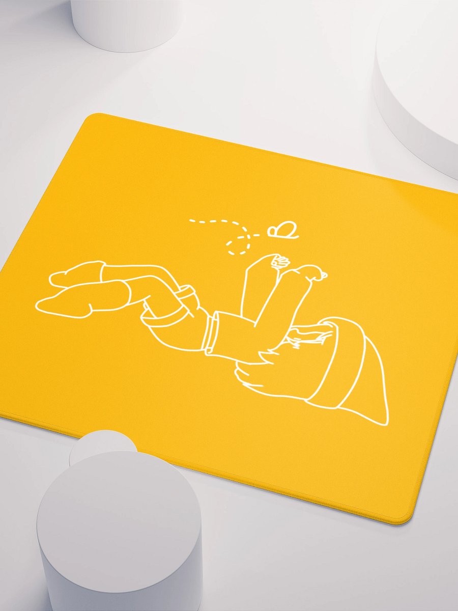 mouse pad (yellow) product image (1)