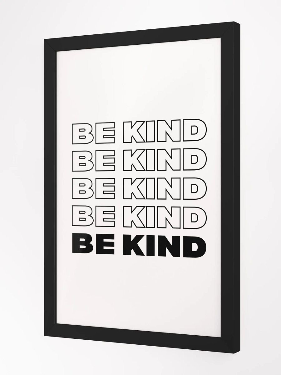 Be Kind Print product image (4)