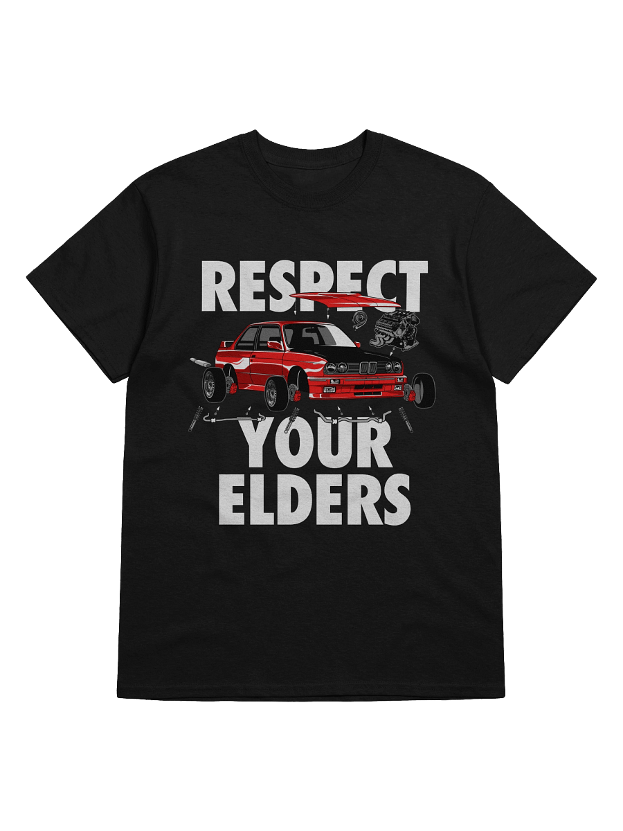 The "Respect Your Elders" Classic Car Tee product image (6)