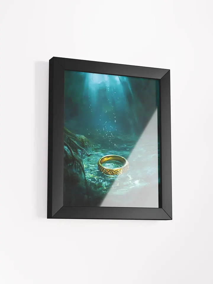 Drowned Treasure Dive - Framed High-Quality Matte Poster product image (37)