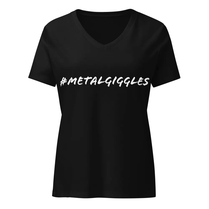 Metal Giggles! V-neck product image (1)
