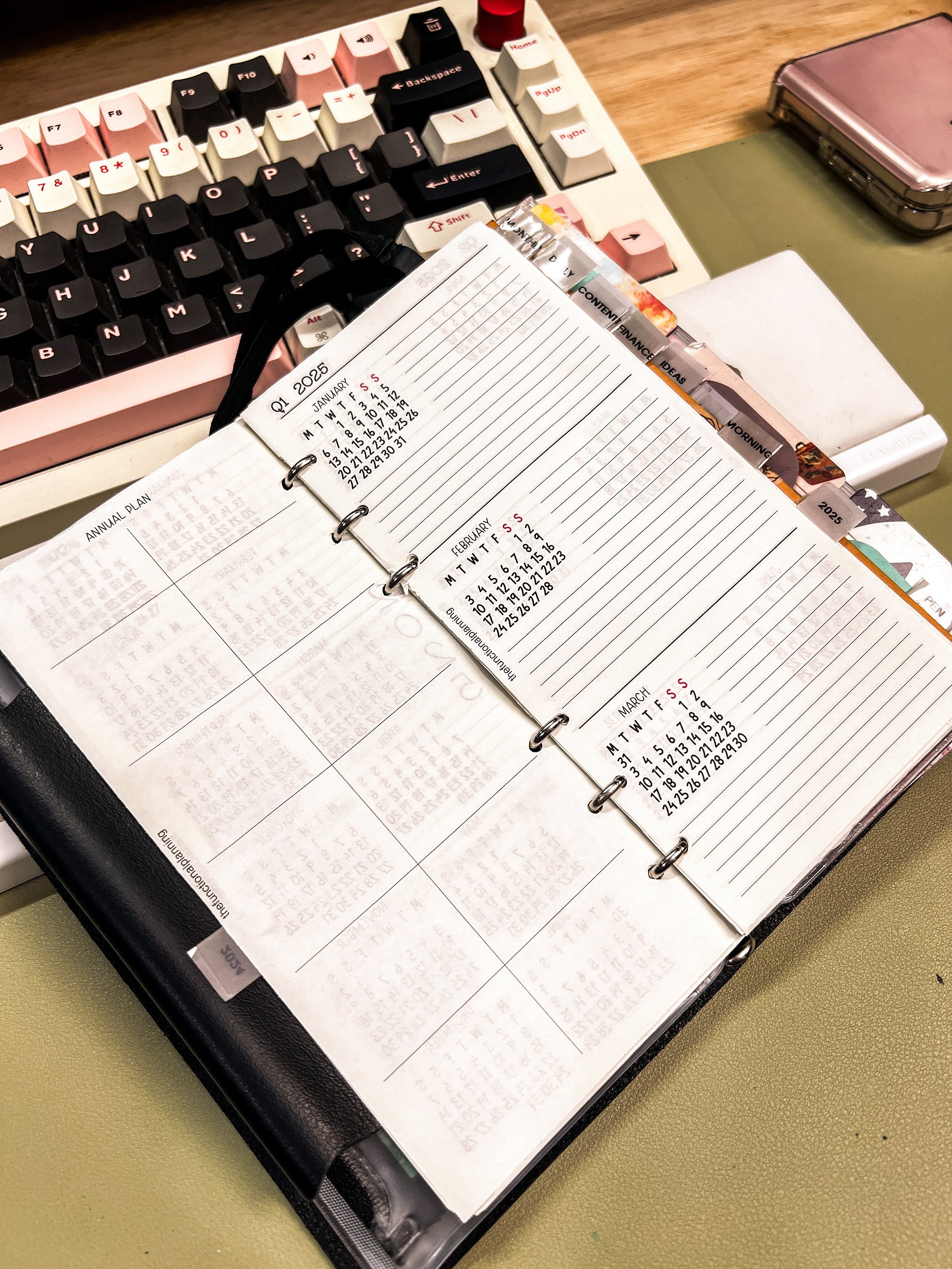 Quarterly Calendar - Narrow Size product image (1)