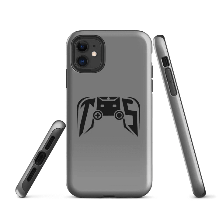 Tough Logo Case for iPhone® (Gray) product image (1)