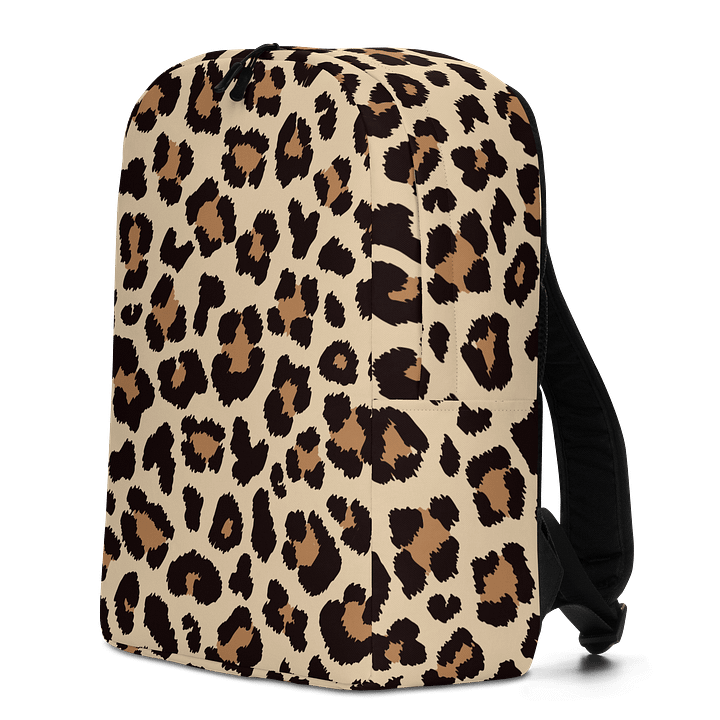 Wild Elegance Leopard Print Backpack product image (2)