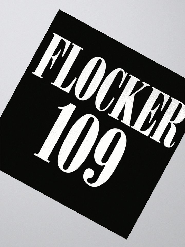 Flocker 109 logo sticker product image (4)