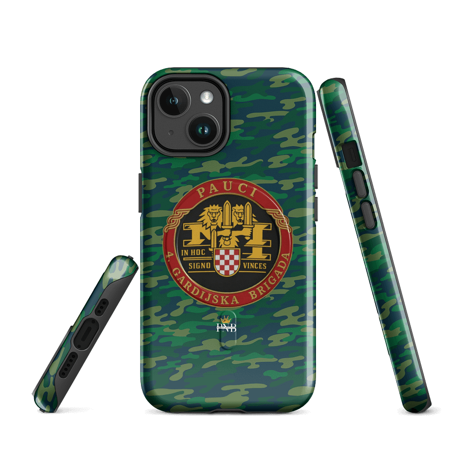 PAUCI 4. GARDIJSKA BRIGADA Emblem iPhone® Case product image (1)