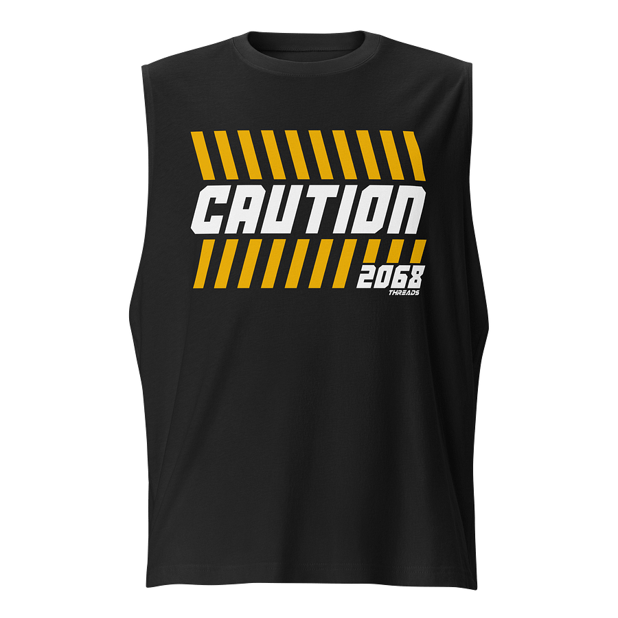Caution Threads Muscle Tank product image (1)