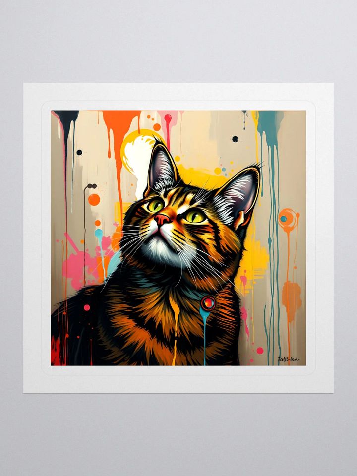 Vibrant Cat Eyes Sticker Set product image (1)