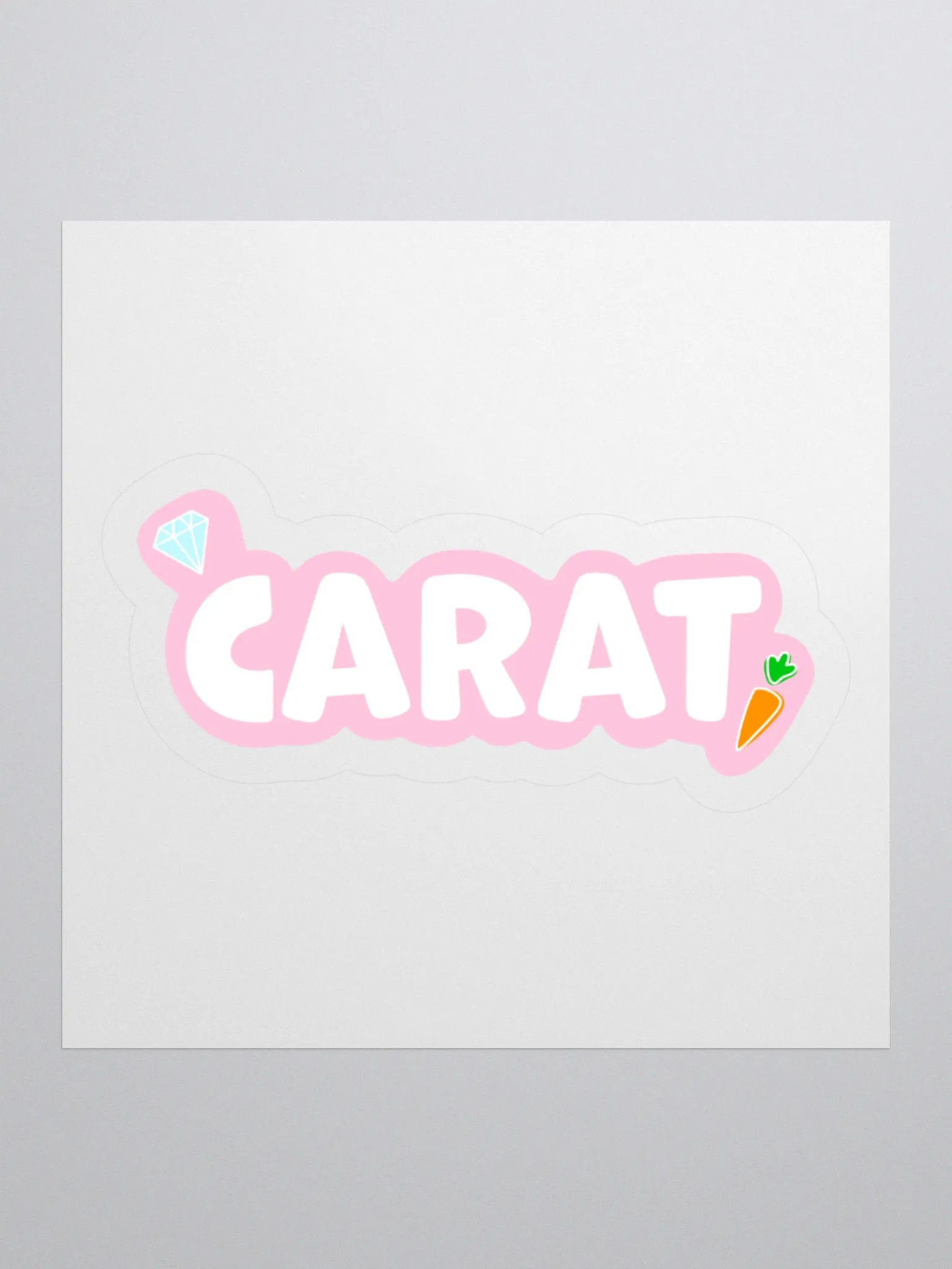 CARAT Seventeen Fandom - Kiss Cut Sticker product image (1)