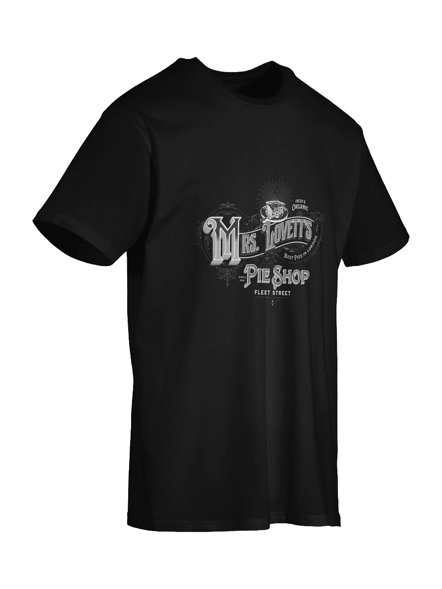 Mrs. Lovett’s Pie Shop T-Shirt – AS Color Unisex Premium Tee for Sweeney Todd & Broadway Fans product image (7)