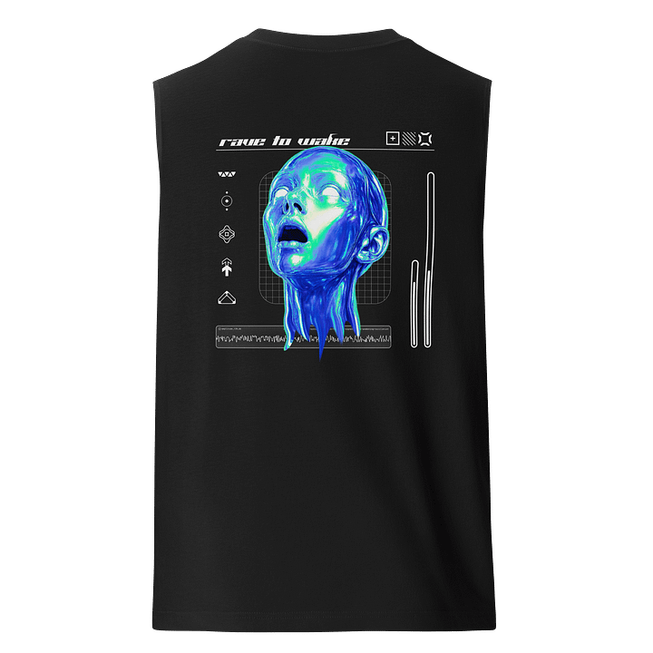 "Rave to Wake" Black Tank Top product image (1)