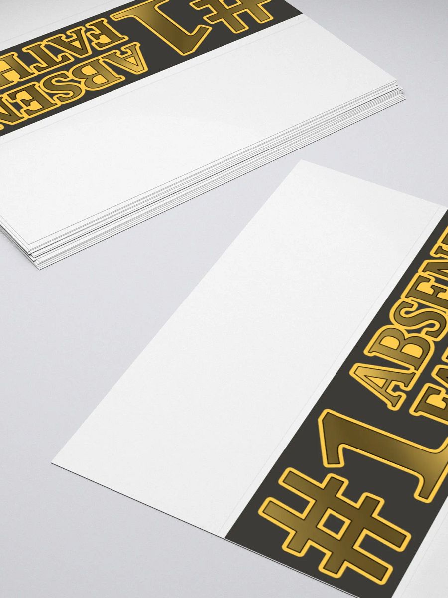 #1 Absent Father Sticker product image (10)