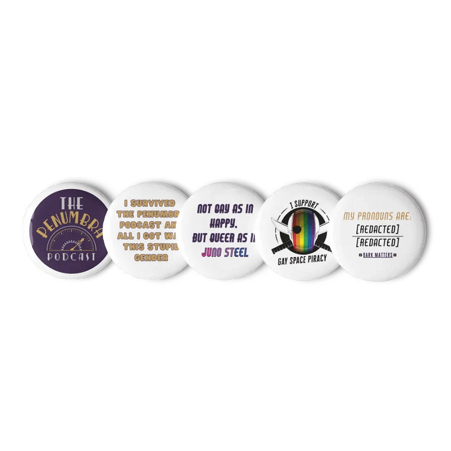 The Penumbra Podcast Pin Set (Juno) product image (2)