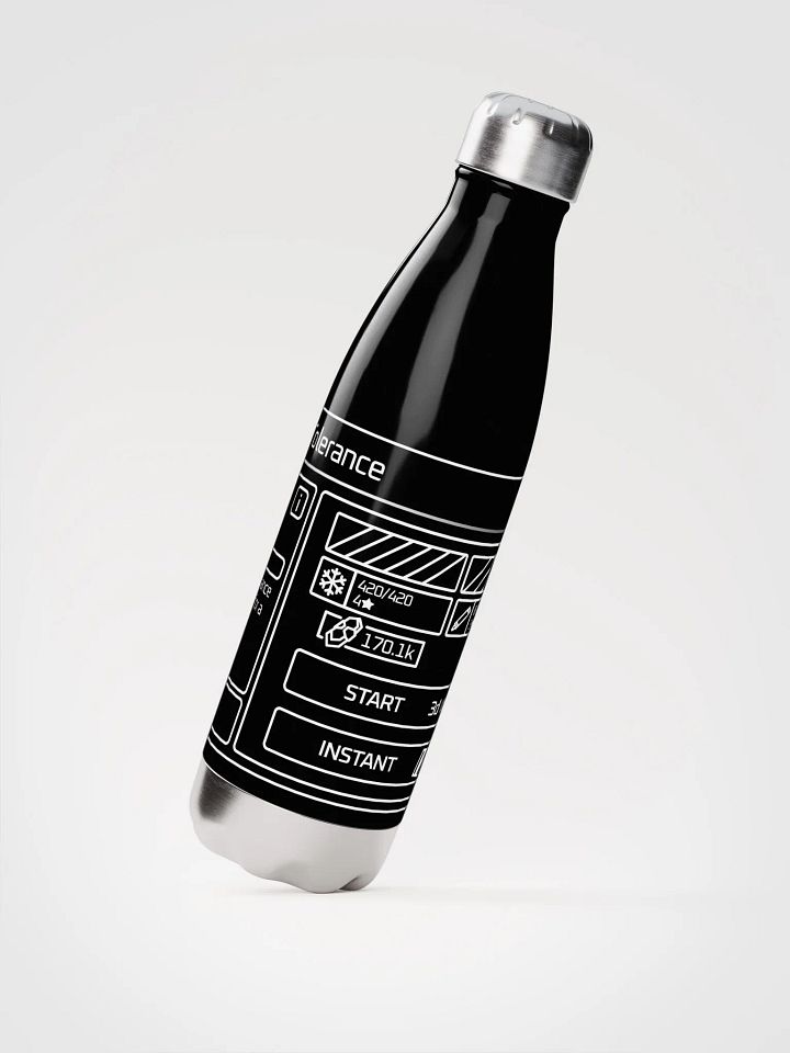Prime Bullshit Tolerance Stainless Steel Water Bottle product image (2)