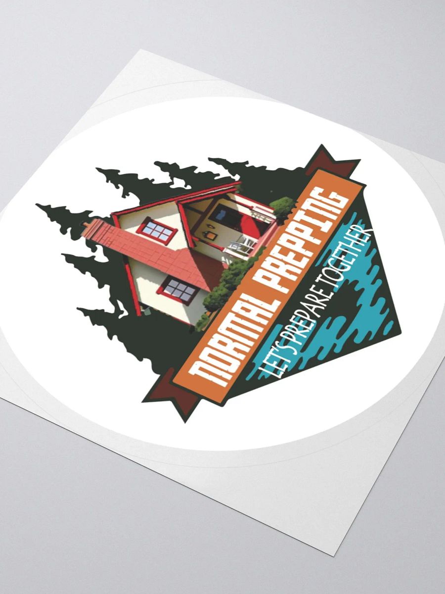 Normal Prepping Logo Stickers product image (8)