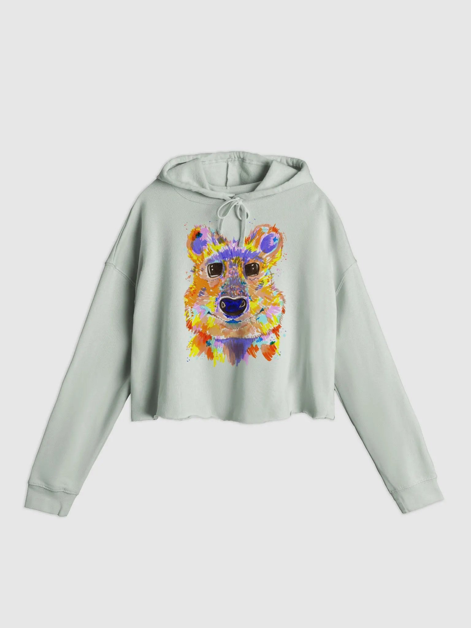 Quokka Crop Hoodie product image (1)