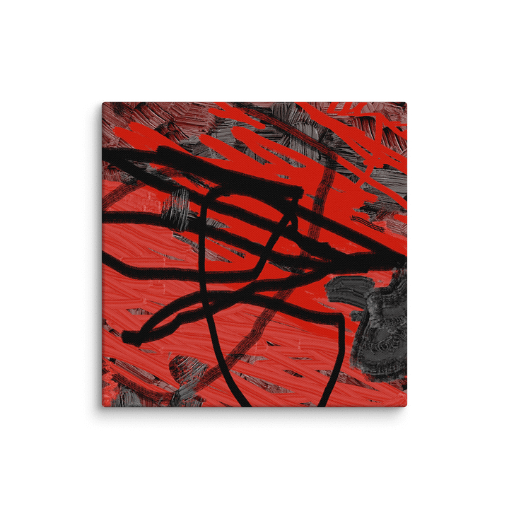 Black and Red No. 1 | Abstract Expressionism Painting product image (1)