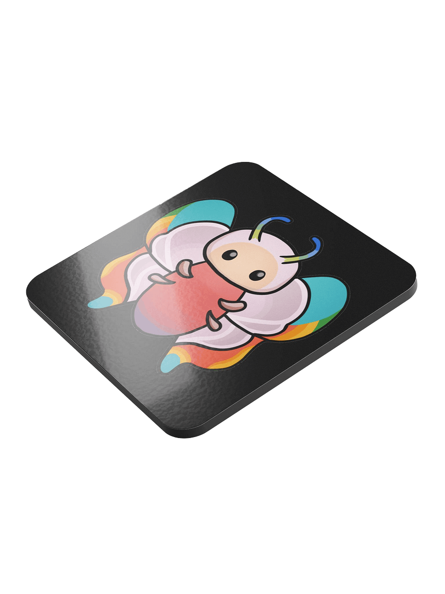 Palia Rainbow Butterfly - Glossed Cork Coaster product image (4)