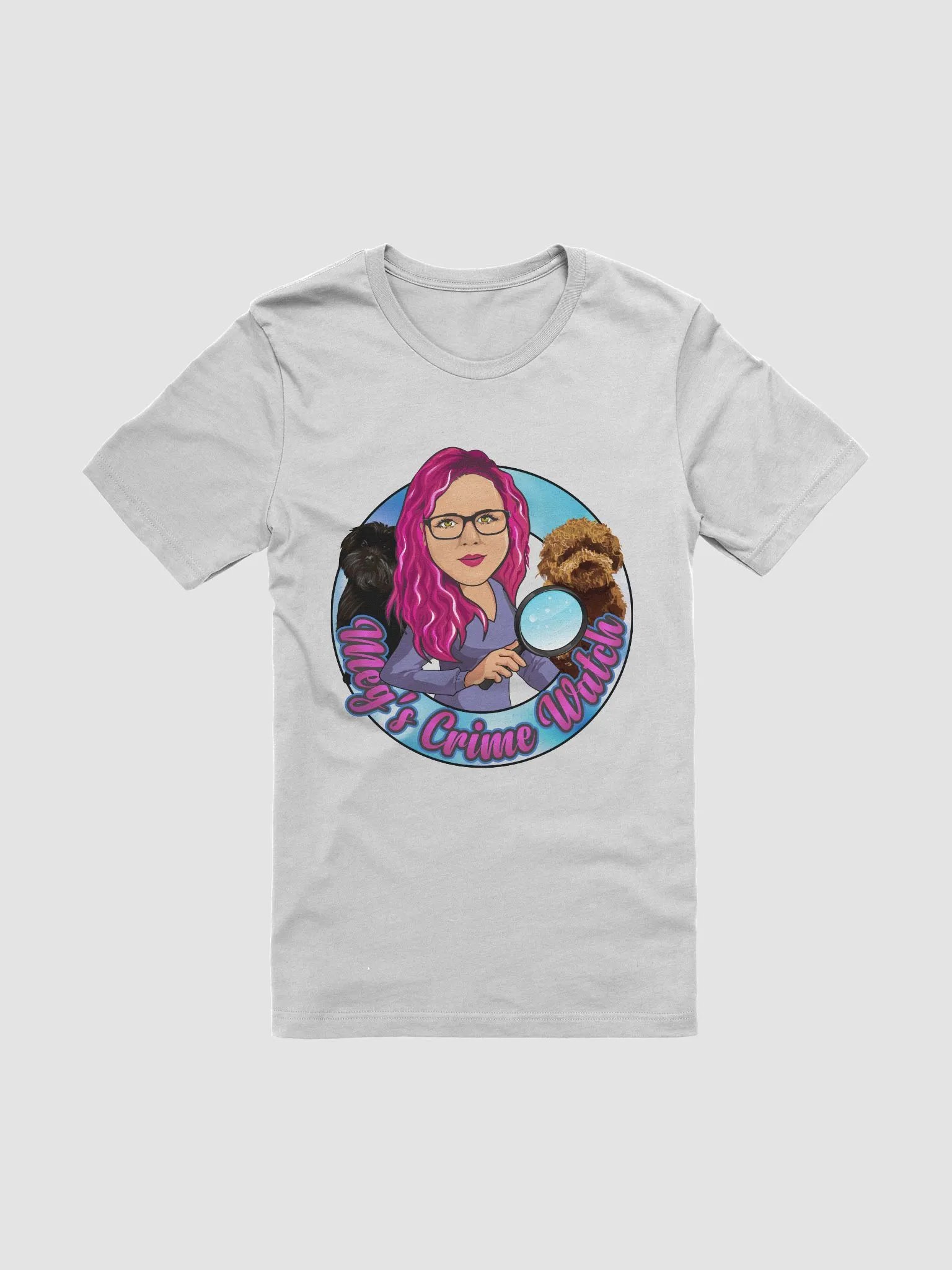 Meg's Crime Watch Logo T-Shirt product image (1)