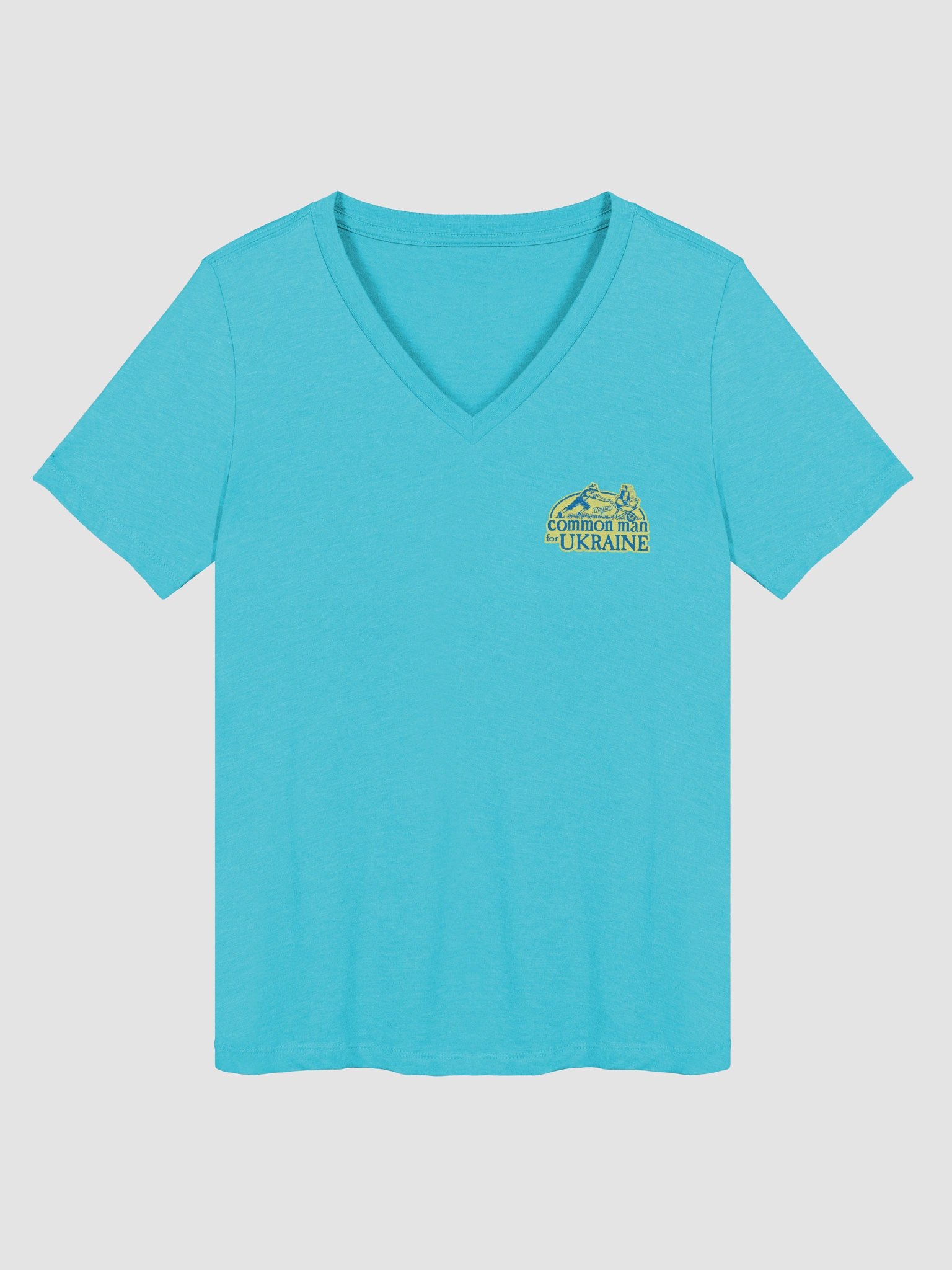 Volunteer Women's V-neck with front logo, "How do you say LOVE?" product image (1)