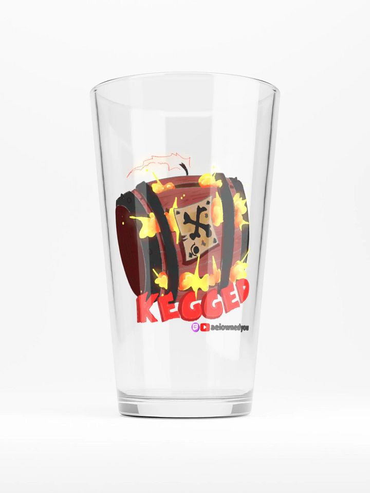 Kegged Pint Bar Glass product image (1)