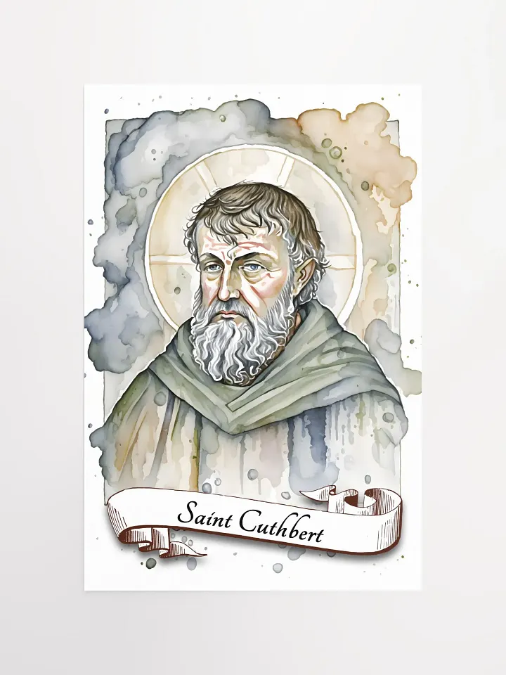 Saint Cuthbert of Lindisfarne Poster product image (2)