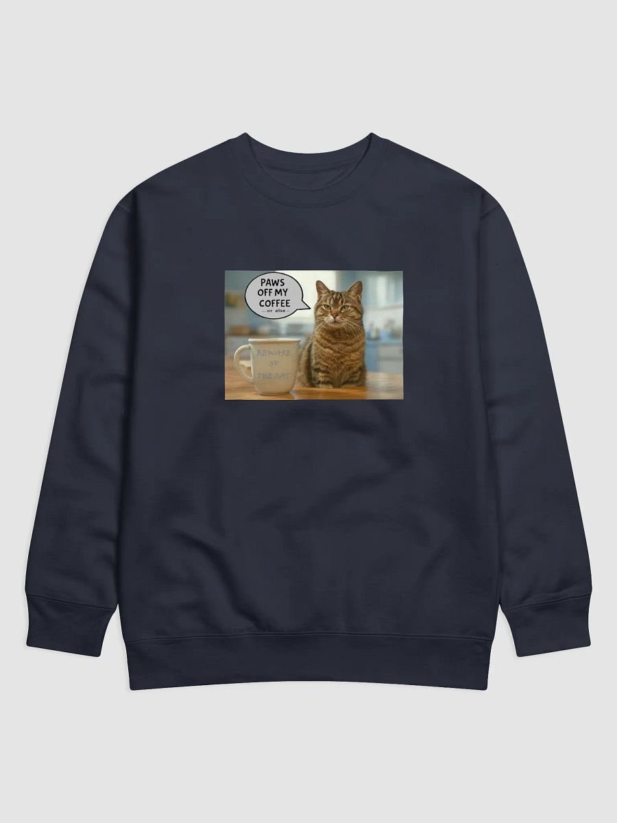 Coffee Catitude Sweatshirt product image (6)