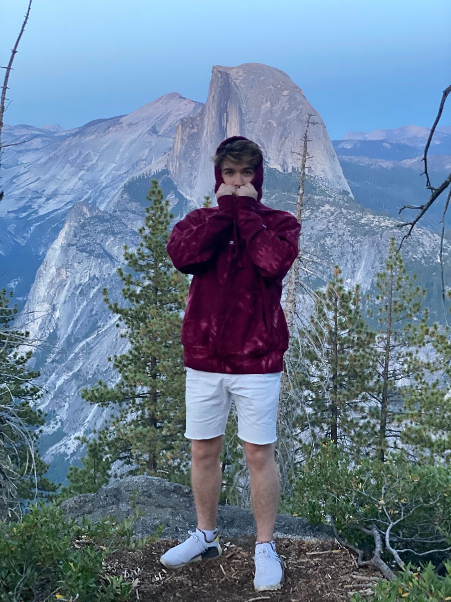 Exclusive Champion Tie Dye 'Nice.' Signature Hoodie (Red) product image (11)