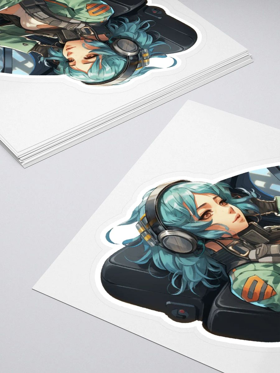 Anime Pin Up Sticker Sticker product image (5)