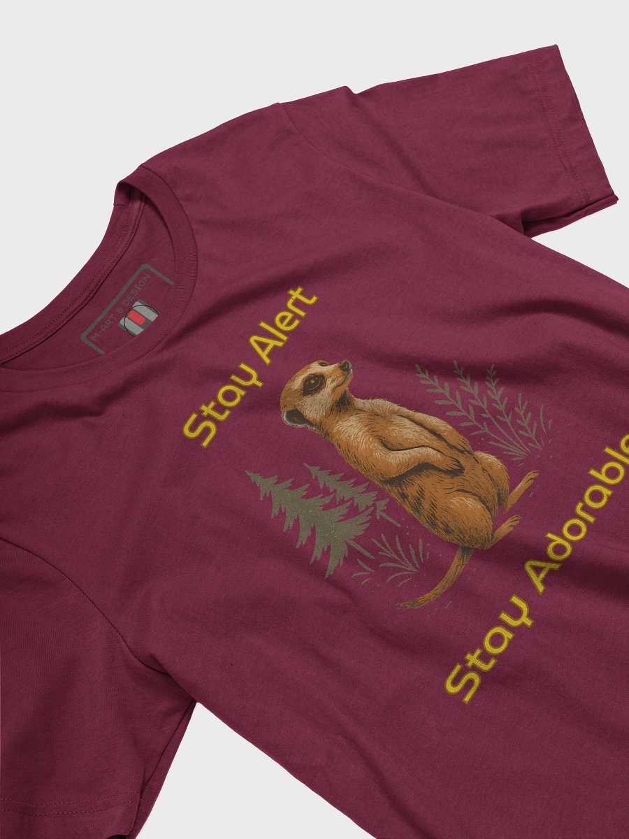 Stay Alert, Stay Adorable – Meerkat Tee product image (26)