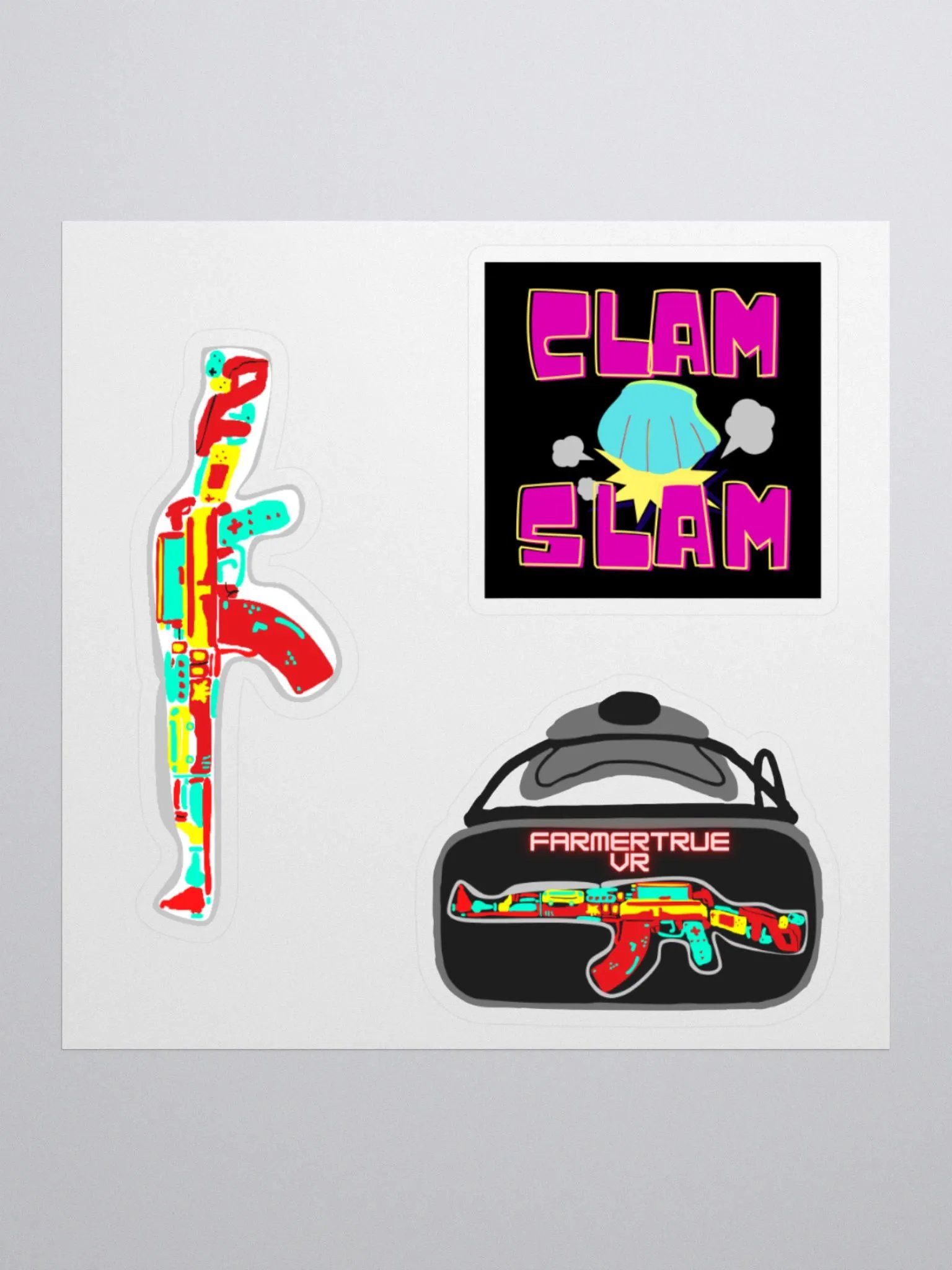 farmertrue VR Sticker Set product image (1)