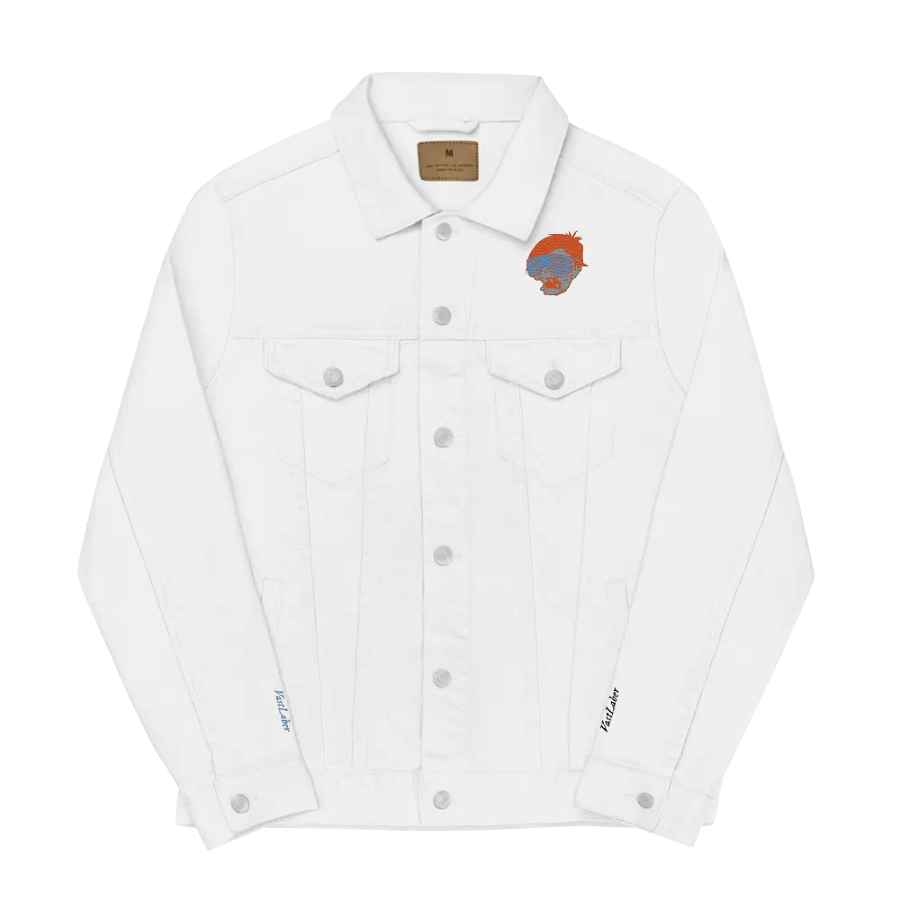 VastLaber Denim Jacket (White) product image (4)