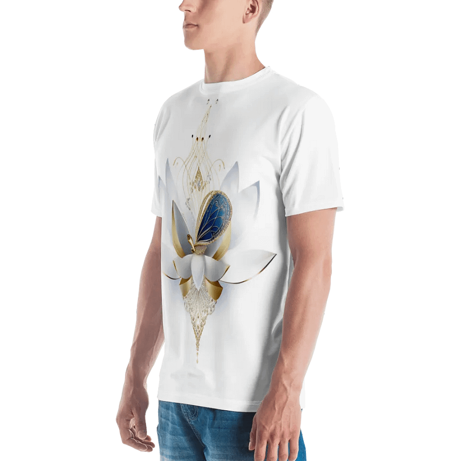 Gold Lotus T shirt product image (4)