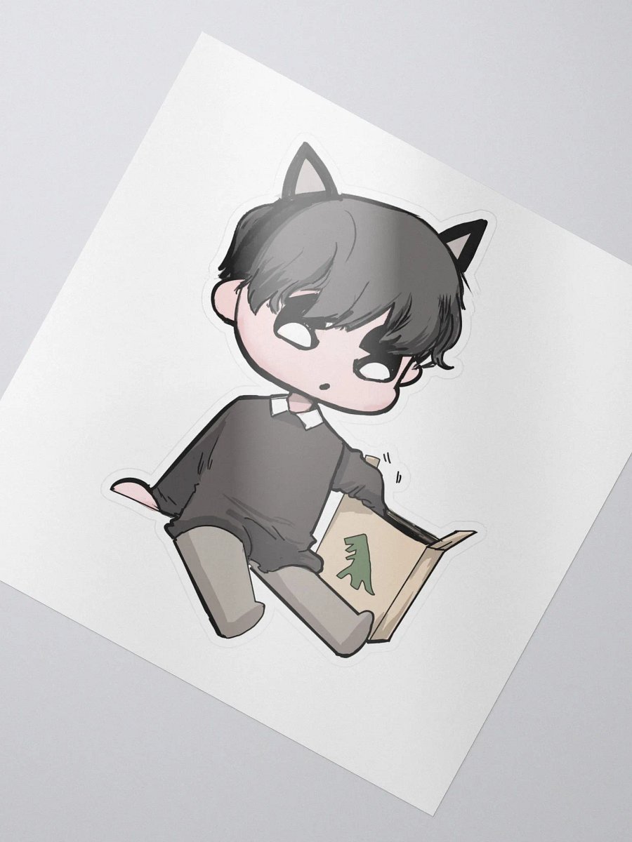 CATBOYISSAC CHIBI STICKER product image (2)
