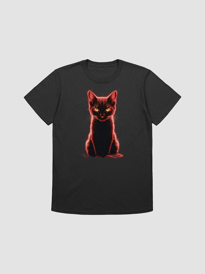 Supernatural Gaze Black Cat T-Shirt product image (1)