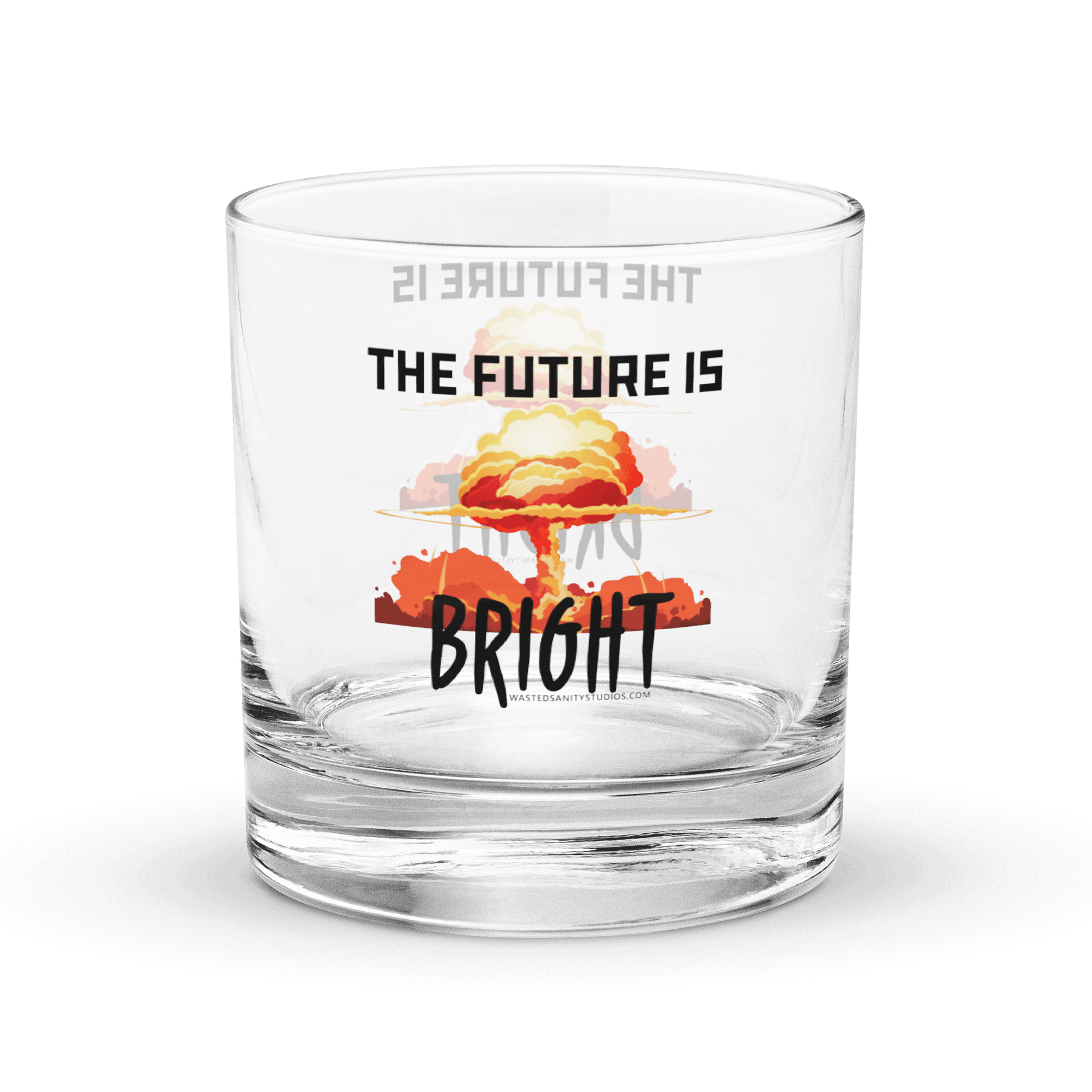 Future Is Bright Whiskey Glass product image (3)