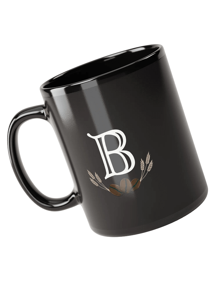 Bean and Barrel Black Glossy Coffee Mug product image (1)