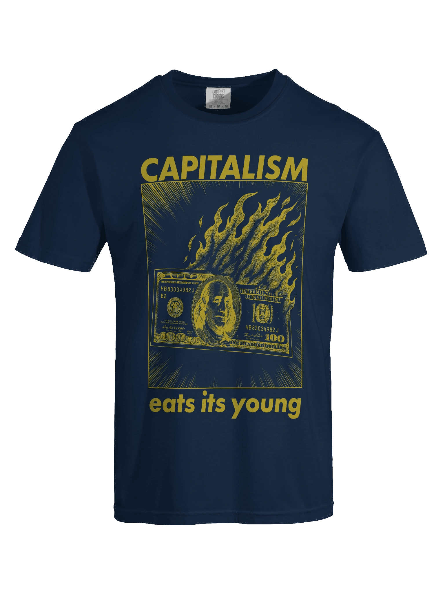 Capitalism Eats its Young Golden Tee product image (4)