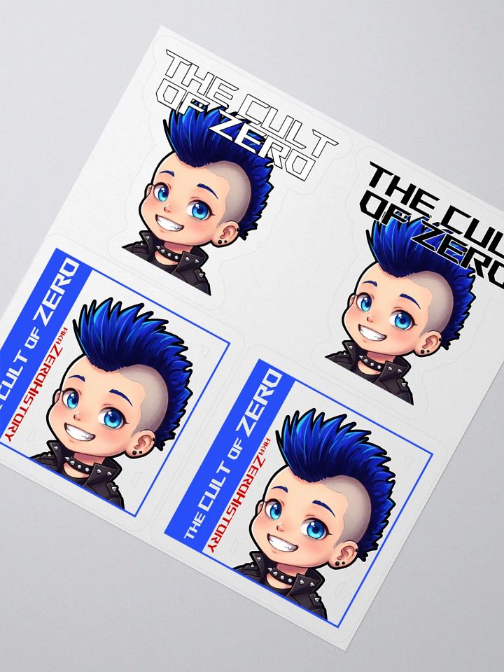 The Cult of Zero Stickers! product image (2)