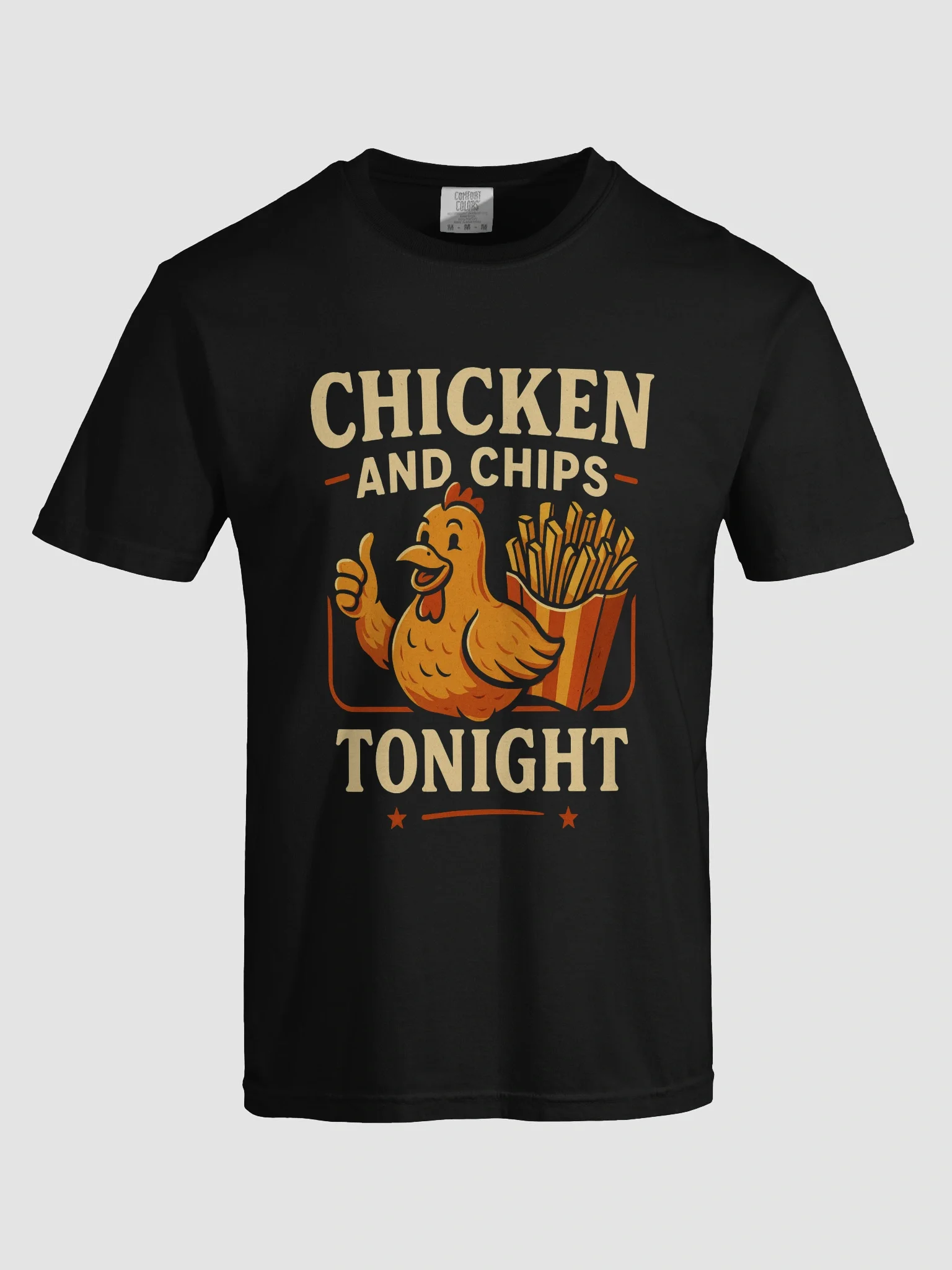 Thumbs-Up Chicken & Chips Tee product image (5)