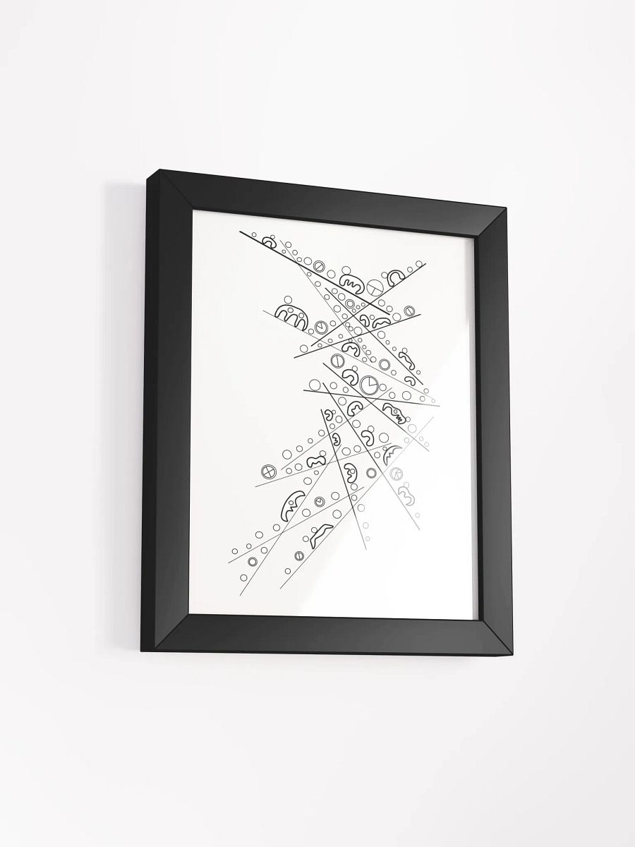 Color-Your-Own Kandinsky's Framed Poster! product image (36)