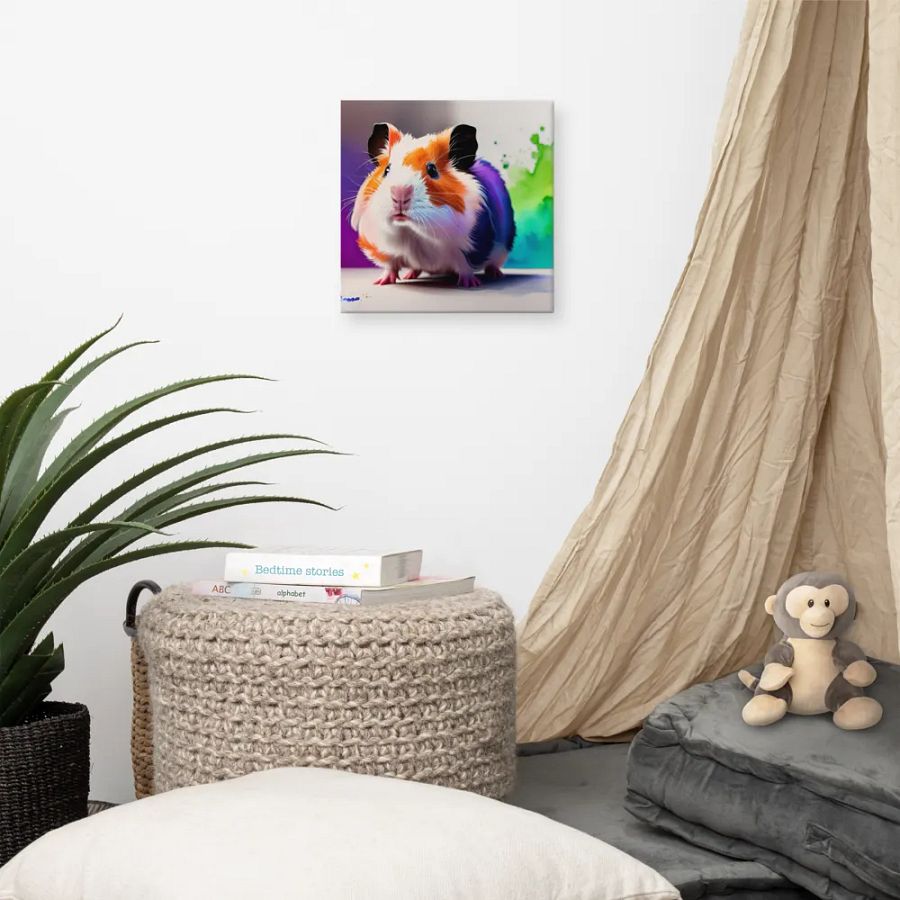 Cute Guinea Pig Digital Painting - v2 product image (7)