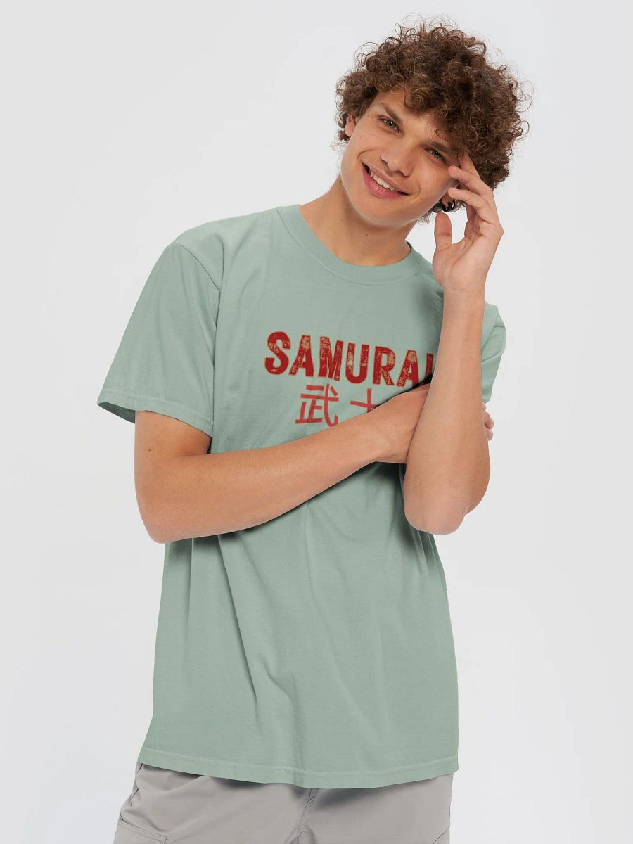 SAMURAI Distressed Red T-Shirt product image (53)