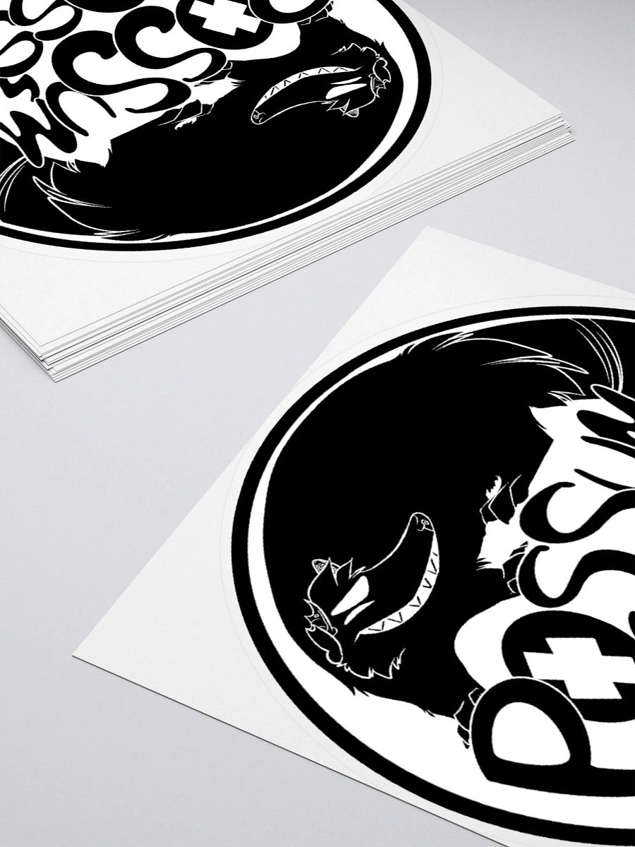 Possum Posse Stcker BLK product image (11)