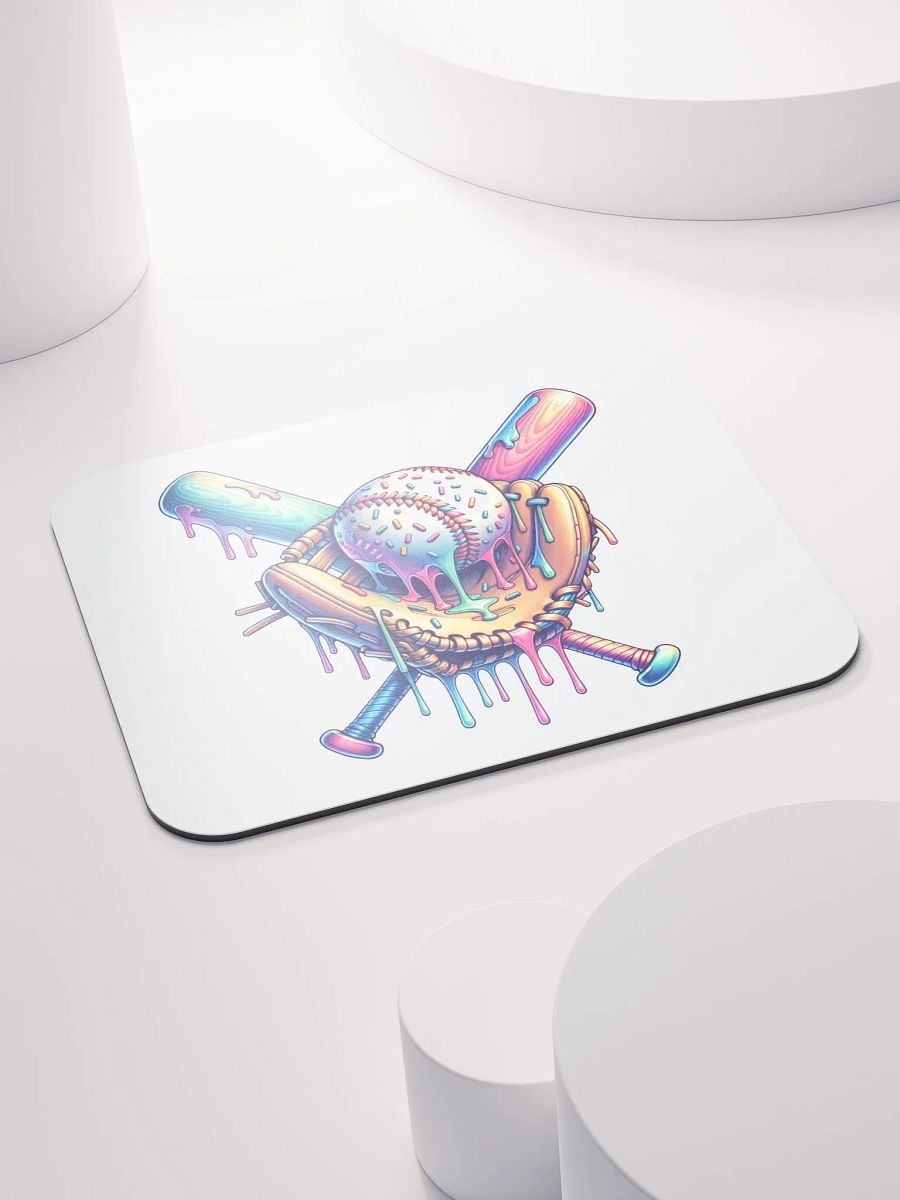 Ice Cream Sprinkles Baseball Colorful Dreams Mouse Pad product image (4)