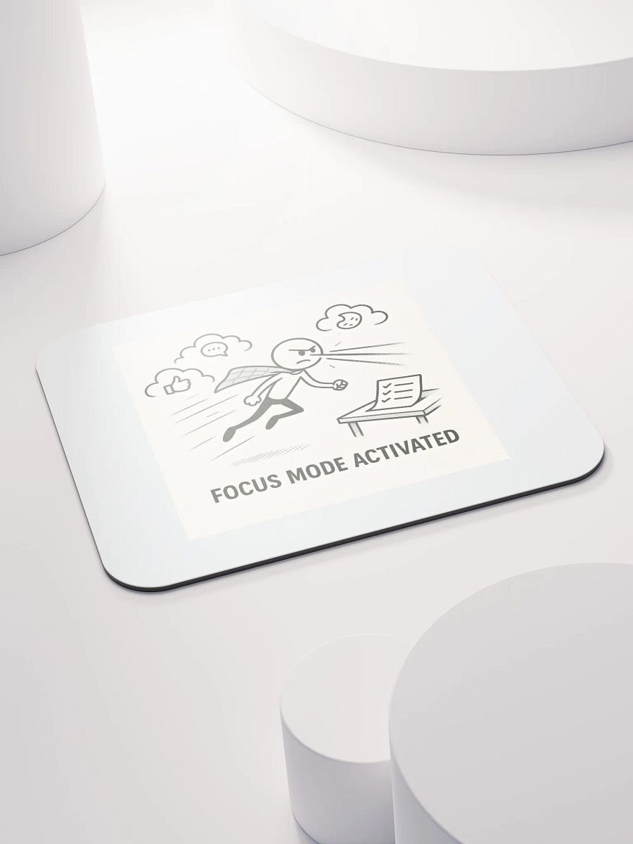 Superhero Focus Mode Mouse Pad product image (4)